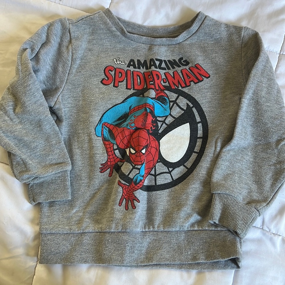 Toddler Spider-Man Crewneck Sweater 3T